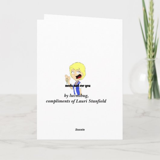 おいボブ! カード (裏面)