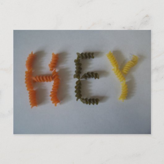 おいマカロニ！ ポストカード (正面)