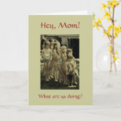 おいママ～カード カード (黄色い花)