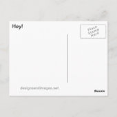 おい俺を見ろ！ ポストカード (裏面)