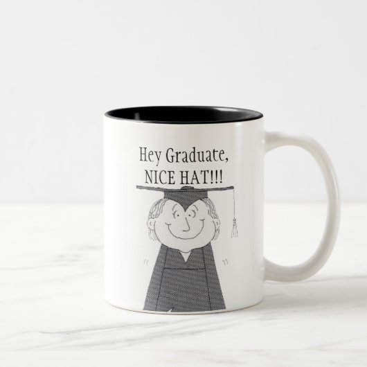 おい卒業生ニースHAT!!! ツートーンマグカップ (右)