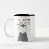 おい卒業生ニースHAT!!! ツートーンマグカップ (左)