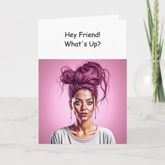 おい友達どうしたの? カード (正面)