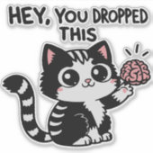 おい君は頭を落としたな シール (正面)