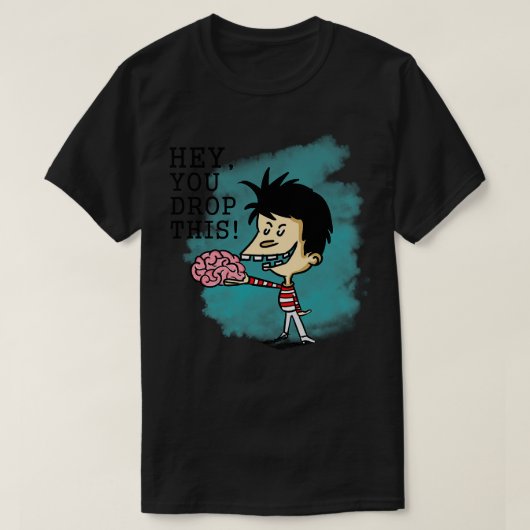 おい君は頭を落とせ Tシャツ (デザイン正面)