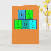 おい君誕生日カード2 カード (黄色い花)