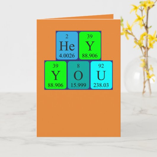 おい君誕生日カード2 カード (黄色い花)