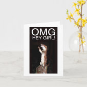 おい女だ! カード (黄色い花)