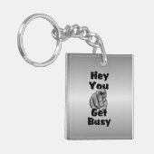 おい忙しおもしろい キーホルダー (正面左)
