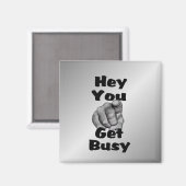 おい忙しおもしろい マグネット (正面/裏面)