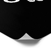 おい牛やドイン動物おもしろいプンダークBG ポスター (角)