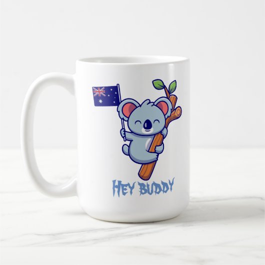 おい相棒 コーヒーマグカップ (左)