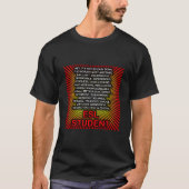 おい簡単は…ESL学生 Tシャツ (正面)