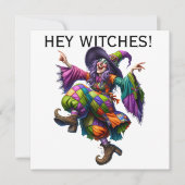 おい魔女！ 招待状 (正面)