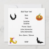 おい魔女! 招待状 (裏面)