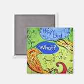 おい鳥マグネット マグネット (正面/裏面)