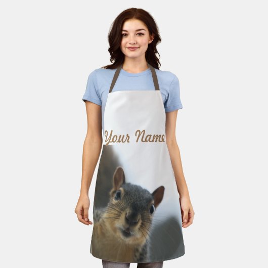 おい、あそこに エプロン (着用した状態)