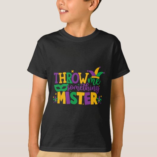 おい、なにか投げてよ、ミスター2 Tシャツ (正面)