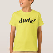 おい! – シャツパーフェクト子供へ Tシャツ (正面)