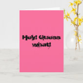 おい!何を当てろ! カード (黄色い花)