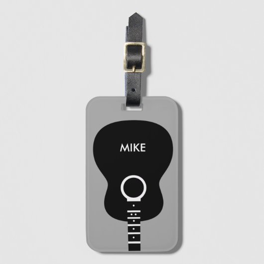 おい。俺のギターだ ラゲッジタグ (正面縦)