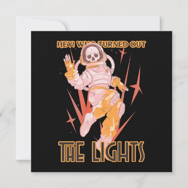 おい！彼は明かりを消した (正面)