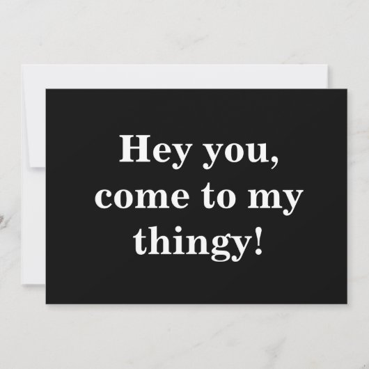 おい 招待状 (正面)