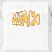 おい！ 長方形シール (バッグ)