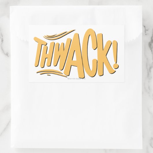 おい！ 長方形シール (バッグ)