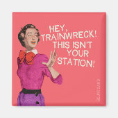 おい、難破船、ここは君の駅じゃない。 マグネット (正面)