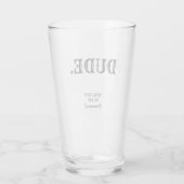 おい。- Groomsmanのおもしろい提案 タンブラーグラス (裏面)