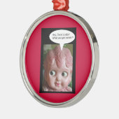 おいGood Lookin」 – 何を得料理する? メタルオーナメント (左)