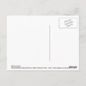 おうし座のステンドグラス ノートルダム・ド・パリ ポストカード (裏面)