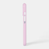 おうし座のゾディアックパステルハートバースデーケーキ iPhone 16ケース (左側面)