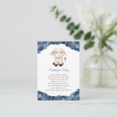 おうし座のベビー本 - 星座占いの赤ちゃんの贈り物 エンクロージャーカード (スタンド正面)