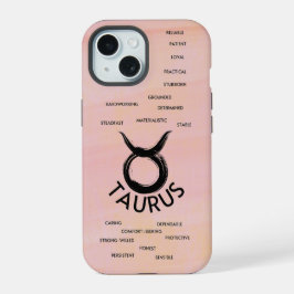 おうし座のホロスコープの特徴 女子 iPhone 15ケース