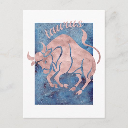 おうし座のポストカード ポストカード (正面)