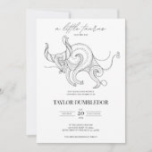 おうし座の星占いベビーシャワー 招待状 (正面)