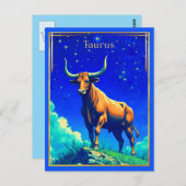 おうし座の根源は大地と空 ポストカード (正面/裏面)