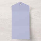 おうし座の眠り - 眠いウサギの模様 オールインワン招待状 (内側)