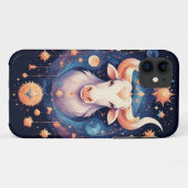 おうし座の装飾的なイラスト Case-Mate iPhoneケース (裏面(横))