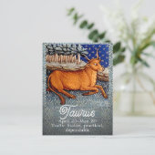 おうし座の誕生日パーティー ポストカード (スタンド正面)