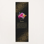 おうし座ザブル-〔占星術の〕十二宮図標識 ヨガマット (正面)