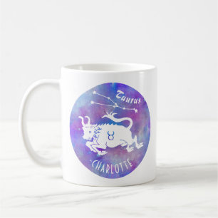 おうし座ブル星名誕生日ギフト コーヒーマグカップ