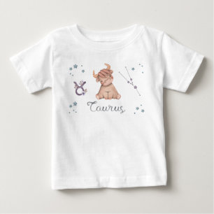 おうし座ベビー タウルス ロンパース+Tシャツ ベビーTシャツ