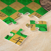 おうし座 & 木馬年生まれの方 ジグソーパズル (側面)