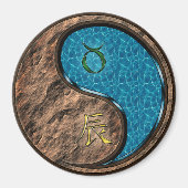 おうし座 & 水の龍年 マグネット (正面)