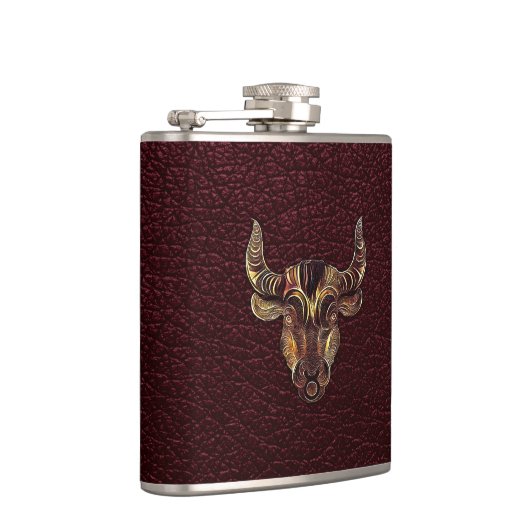 おうし青銅 フラスク (右)