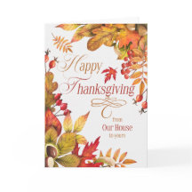 おうちからあなたの家へ　祝福の秋の感謝祭