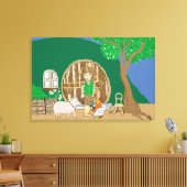 おうちに帰ろう キャンバスプリント (インサイチュ (リビング))